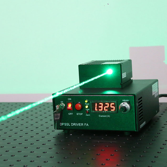 530nm±2nm 4000mW CW laser green solid state laser system - Click Image to Close